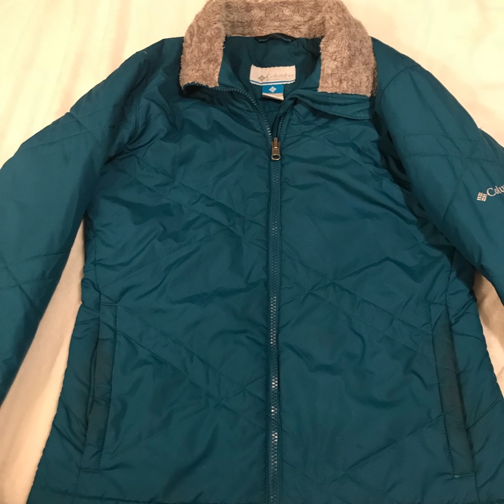 Colombia Jacket. Dark teal.